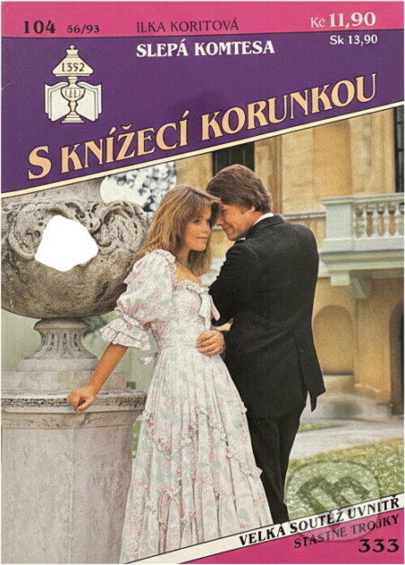 Kniha: Slepá komtesa (Ilka Korff). Ivo Železný, 1994 Kniha: Slepá komtesa (Ilka Korff). Ivo Železný, 1994