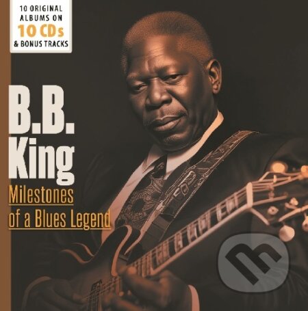 Hudobné CD: B.B. King: Milestones Of A Blues Legend (Hudobné albumy). Hudobné albumy, 2024 Hudobné CD: B.B. King: Milestones Of A Blues Legend (Hudobné albumy). Hudobné albumy, 2024