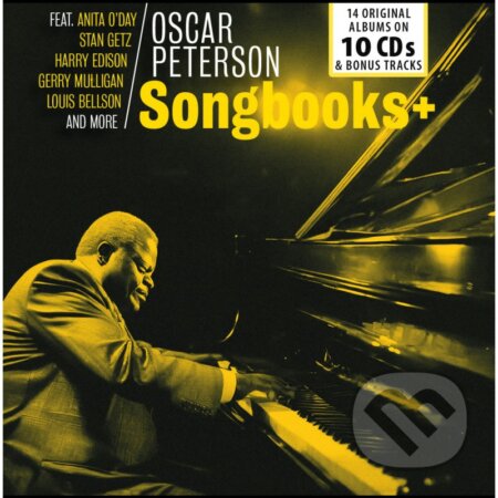 Hudobné CD: Oscar Peterson: Songbooks + 14 Original Albums (Hudobné albumy). Hudobné albumy, 2024 Hudobné CD: Oscar Peterson: Songbooks + 14 Original Albums (Hudobné albumy). Hudobné albumy, 2024