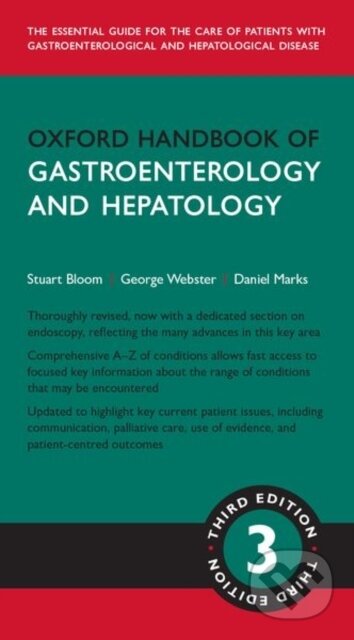 Kniha: Oxford Handbook of Gastroenterology & Hepatology (Dr Daniel Marks, Professor Stuart Bloom a Dr George Webster). Oxford University Press, 2022 Kniha: Oxford Handbook of Gastroenterology & Hepatology (Dr Daniel Marks, Professor Stuart Bloom a Dr George Webster). Oxford University Press, 2022