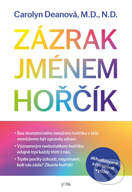 E-kniha: Zázrak jménem hořčík (Carolyn Dean). Jota, 2024 E-kniha: Zázrak jménem hořčík (Carolyn Dean). Jota, 2024