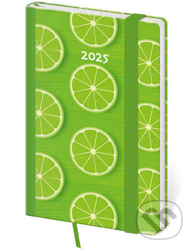 Kapesní diář 2025 Vario Lime s gumičkou (Helma). Helma, 2024 Kapesní diář 2025 Vario Lime s gumičkou (Helma). Helma, 2024