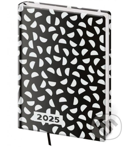 Týdenní diář 2025 A5 Vario Lyra B&W (Helma). Helma, 2024 Týdenní diář 2025 A5 Vario Lyra B&W (Helma). Helma, 2024