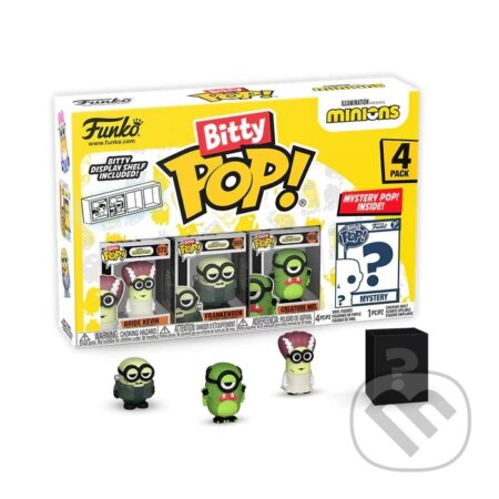 Funko Bitty POP: Minions Frankebob 4-pack (Funko). Funko, 2024 Funko Bitty POP: Minions Frankebob 4-pack (Funko). Funko, 2024
