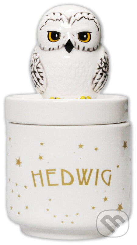 Sklenená dóza DHarry Potter: Kawaii Hedviga (Harry Potter). Harry Potter, 2023 Sklenená dóza DHarry Potter: Kawaii Hedviga (Harry Potter). Harry Potter, 2023