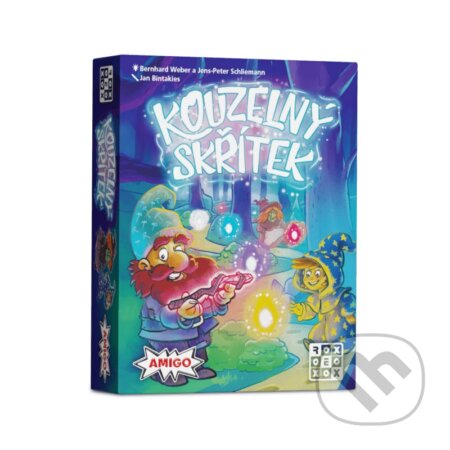 Společenská hra: Kouzelný skřítek (Bernhard Weber a Jens-Peter Schliemann). REXhry, 2024 Společenská hra: Kouzelný skřítek (Bernhard Weber a Jens-Peter Schliemann). REXhry, 2024