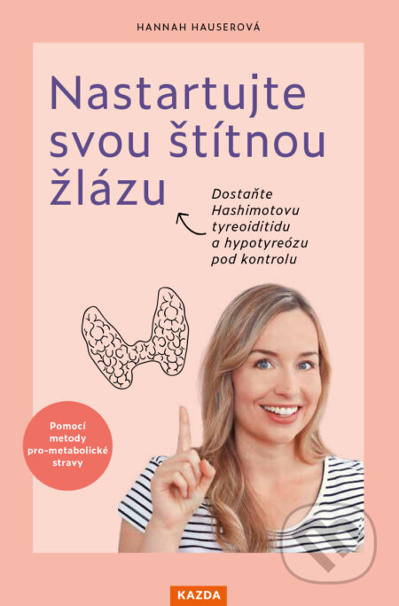E-kniha: Nastartujte svou štítnou žlázu (Hanna Hauserová). Nakladatelství KAZDA, 2024 E-kniha: Nastartujte svou štítnou žlázu (Hanna Hauserová). Nakladatelství KAZDA, 2024