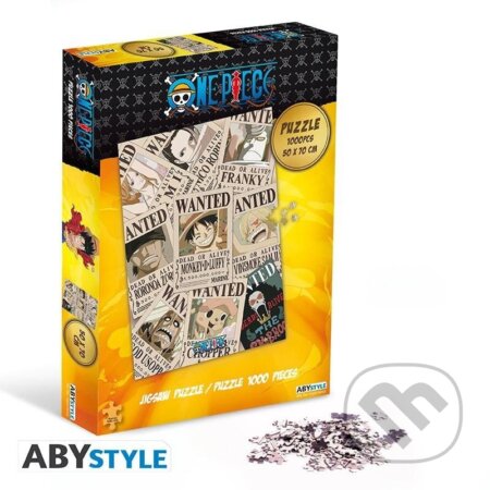 Puzzle: One Piece Puzzle - Wanted (ABYstyle). ABYstyle, 2024 Puzzle: One Piece Puzzle - Wanted (ABYstyle). ABYstyle, 2024