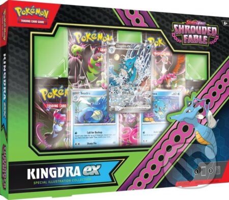 Spoločenská hra: Pokémon TCG: Scarlet & Violet 6.5 Shrouded Fable - Kingdra ex/Greninja ex Special Illustration (Pokemon). Pokemon Spoločenská hra: Pokémon TCG: Scarlet & Violet 6.5 Shrouded Fable - Kingdra ex/Greninja ex Special Illustration (Pokemon). Pokemon