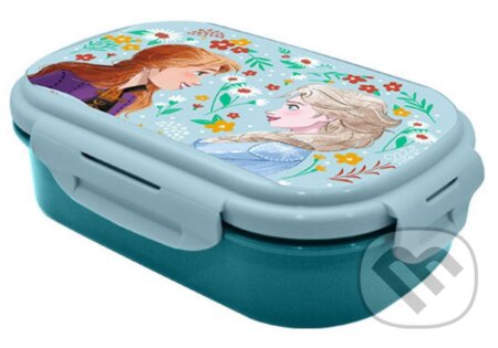 Plastový box na svačinu s príborom Disney - Frozen: Sestry (). , 2024 Plastový box na svačinu s príborom Disney - Frozen: Sestry (). , 2024