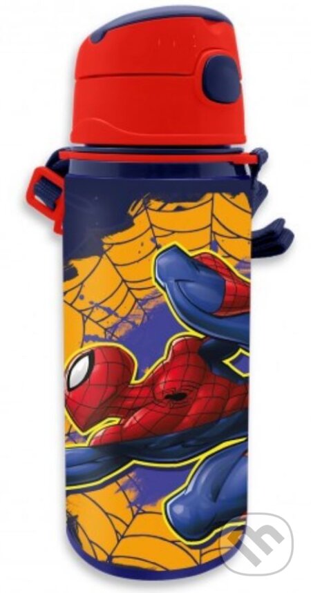 Hliníková fľaša na pitie Marvel - Spiderman: Pavučina a Spiderman (). , 2024 Hliníková fľaša na pitie Marvel - Spiderman: Pavučina a Spiderman (). , 2024