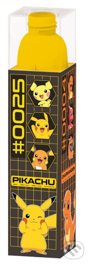 Plastová fľaša na pitie Pokémon: Pikachu 0025 (Pokemon). Pokemon, 2024 Plastová fľaša na pitie Pokémon: Pikachu 0025 (Pokemon). Pokemon, 2024