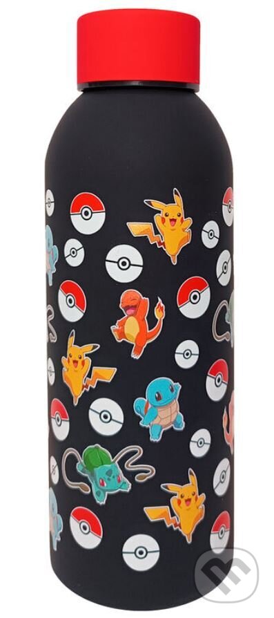 Nerezová fľaša na pitie Pokémon: Ikony (Pokemon). Pokemon, 2024 Nerezová fľaša na pitie Pokémon: Ikony (Pokemon). Pokemon, 2024