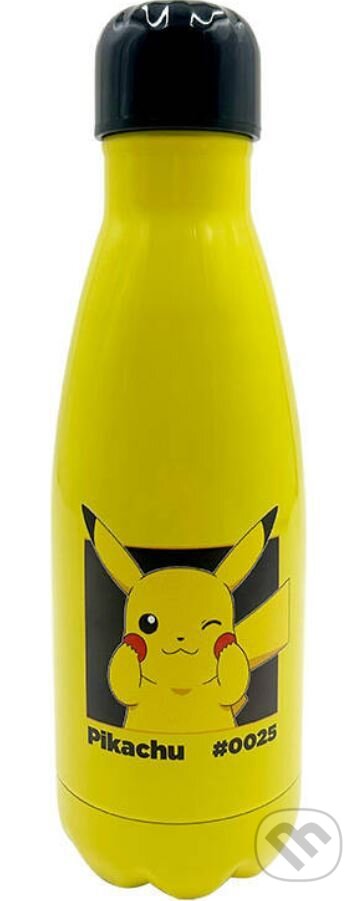 Nerezová fľaša na pitie Pokémon: Mrkajúci Pikachu (Pokemon). Pokemon, 2024 Nerezová fľaša na pitie Pokémon: Mrkajúci Pikachu (Pokemon). Pokemon, 2024