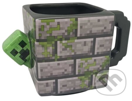 Keramický 3D hrnček Minecraft: Creeper (). , 2024 Keramický 3D hrnček Minecraft: Creeper (). , 2024
