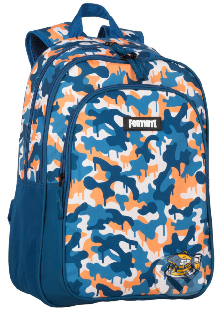 Batoh Fortnite: Blue Camo modrá tkanina (). , 2023 Batoh Fortnite: Blue Camo modrá tkanina (). , 2023