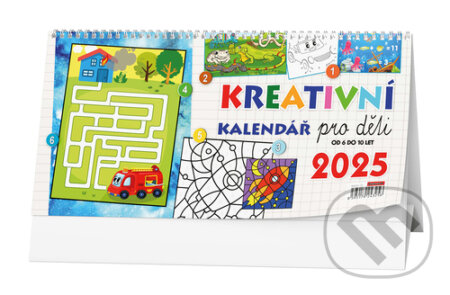 Kreativní kalendář pro děti 2025 - stolní kalendář (Baloušek). Baloušek, 2024 Kreativní kalendář pro děti 2025 - stolní kalendář (Baloušek). Baloušek, 2024