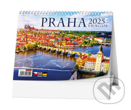 Praha 2025 - stolní kalendář (Baloušek). Baloušek, 2024 Praha 2025 - stolní kalendář (Baloušek). Baloušek, 2024