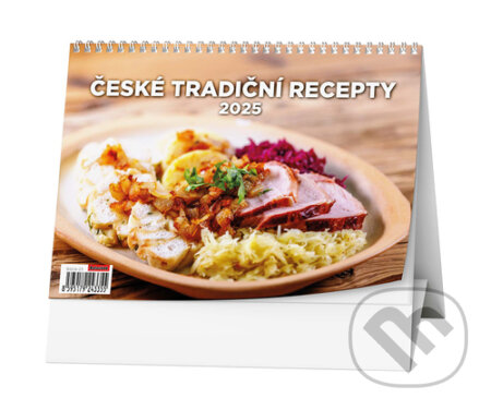 České tradiční recepty 2025 - stolní kalendář (Baloušek). Baloušek, 2024 České tradiční recepty 2025 - stolní kalendář (Baloušek). Baloušek, 2024