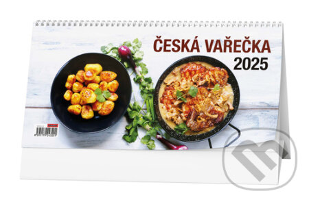 Česká vařečka 2025 - stolní kalendář (Baloušek). Baloušek, 2024 Česká vařečka 2025 - stolní kalendář (Baloušek). Baloušek, 2024