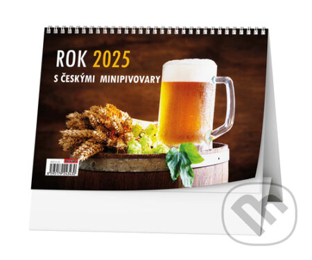 Rok 2025 s českými minipivovary - stolní kalendář (Baloušek). Baloušek, 2024 Rok 2025 s českými minipivovary - stolní kalendář (Baloušek). Baloušek, 2024