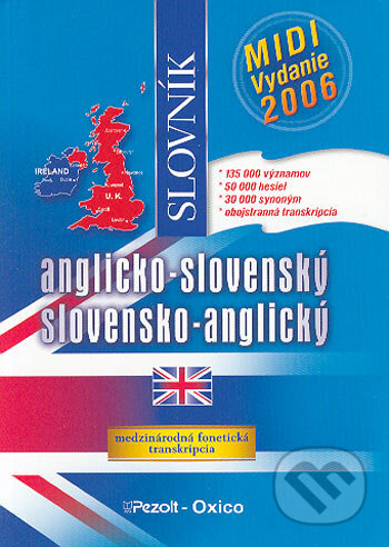 Kniha: Anglicko-slovenský, slovensko-anglický slovník - MIDI vydanie 2006 (Marián Andričík). Pezolt PVD, 2006 Kniha: Anglicko-slovenský, slovensko-anglický slovník - MIDI vydanie 2006 (Marián Andričík). Pezolt PVD, 2006