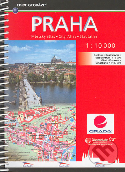 Městský atlas Praha - 1:10 000 (Grada). Grada, 2006 Městský atlas Praha - 1:10 000 (Grada). Grada, 2006