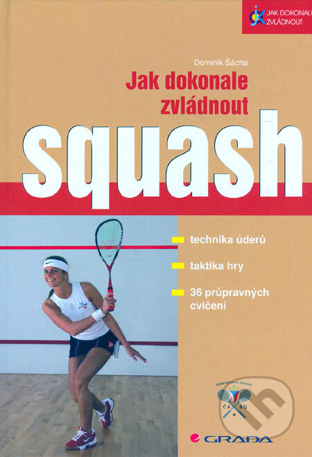 Kniha: Jak dokonale zvládnout squash (Dominik Šácha). Grada, 2006 Kniha: Jak dokonale zvládnout squash (Dominik Šácha). Grada, 2006