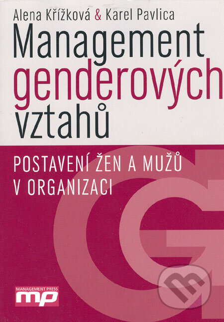 Kniha: Management genderových vztahů (Alena Křížková a Karel Pavlica). Management Press, 2004 Kniha: Management genderových vztahů (Alena Křížková a Karel Pavlica). Management Press, 2004