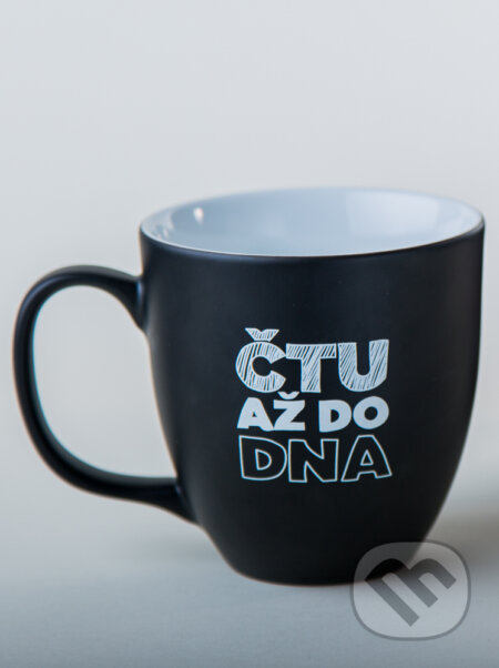 Knihomolský hrnek Čtu až do dna, Martinus, 2016