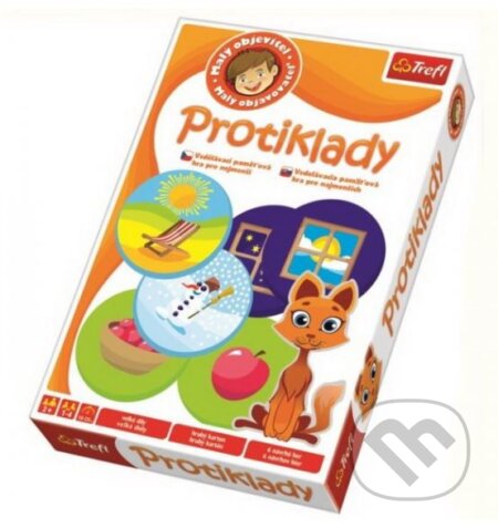 Spoločenská hra: Malý objevitel: Protiklady (Trefl). Trefl, 2016 Spoločenská hra: Malý objevitel: Protiklady (Trefl). Trefl, 2016