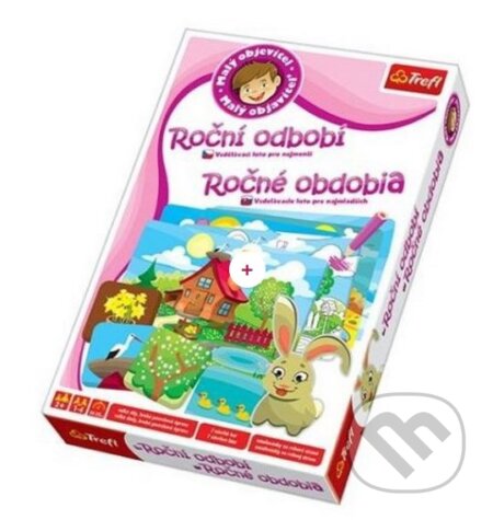 Spoločenská hra: Edukačná hra: Malý objevitel - Roční období / Ročné obdobia (Trefl). Trefl, 2020 Spoločenská hra: Edukačná hra: Malý objevitel - Roční období / Ročné obdobia (Trefl). Trefl, 2020