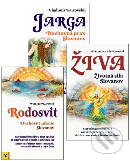 Kniha: Živa, Jarga, Rodosvit (komplet 3 knih) (Vladimír Kurovski). Eugenika Kniha: Živa, Jarga, Rodosvit (komplet 3 knih) (Vladimír Kurovski). Eugenika