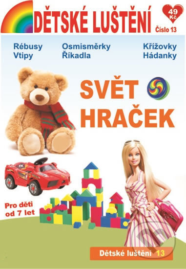 Kniha: Dětské luštění 13 - Svět hraček (Alfasoft). Alfasoft, 2016 Kniha: Dětské luštění 13 - Svět hraček (Alfasoft). Alfasoft, 2016