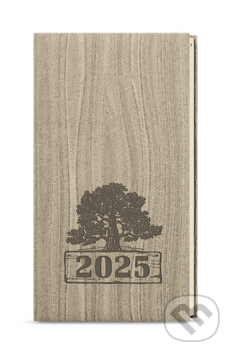 Týdenní diář 2025 Jakub Wood kapesní Světle hnědá (Baloušek). Baloušek, 2024 Týdenní diář 2025 Jakub Wood kapesní Světle hnědá (Baloušek). Baloušek, 2024