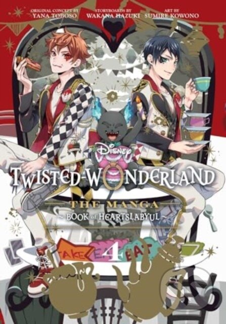 Kniha: Disney Twisted Wonderland Vol 4 (Wakana Hazuki a Yana Toboso). Viz Media, 2024 Kniha: Disney Twisted Wonderland Vol 4 (Wakana Hazuki a Yana Toboso). Viz Media, 2024