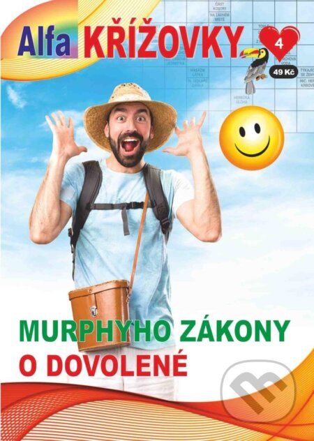 Kniha: Křížovky 4/2024 - Murphyho zákony o dovolené (Alfasoft). Alfasoft, 2024 Kniha: Křížovky 4/2024 - Murphyho zákony o dovolené (Alfasoft). Alfasoft, 2024