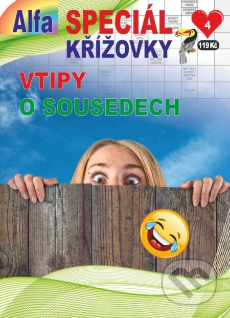 Kniha: Kížovky speciál 4/2024 - Vtipy o sousedech (Alfasoft). Alfasoft, 2024 Kniha: Kížovky speciál 4/2024 - Vtipy o sousedech (Alfasoft). Alfasoft, 2024
