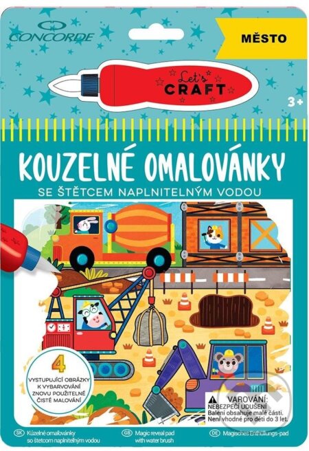 Kniha: Kouzelné omalovánky - Město (Concorde). Concorde, 2024 Kniha: Kouzelné omalovánky - Město (Concorde). Concorde, 2024