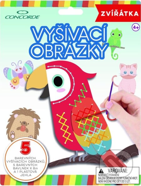 Společenská hra: Vyšívací obrázky - Zvířátka (Concorde). Concorde, 2024 Společenská hra: Vyšívací obrázky - Zvířátka (Concorde). Concorde, 2024