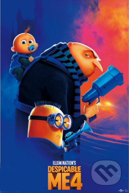 Plagát Despicable Me 4 : Gruova rodina (). , 2024 Plagát Despicable Me 4 : Gruova rodina (). , 2024