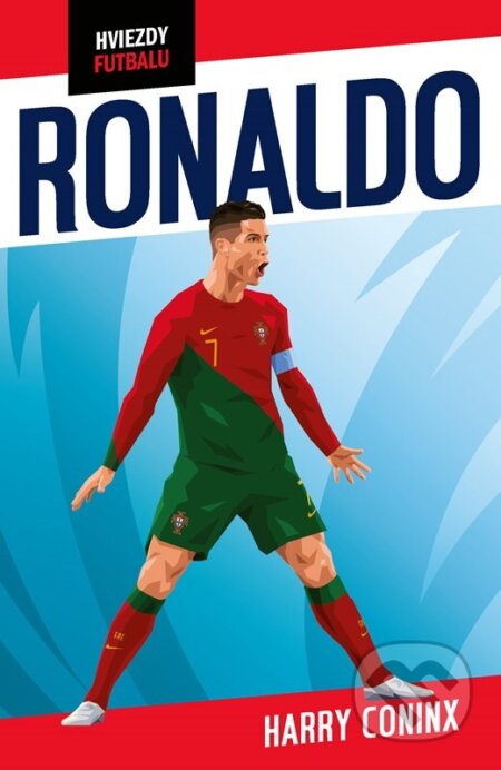 Kniha: Hviezdy futbalu: Ronaldo (Harry Coninx). Fragment, 2024 Kniha: Hviezdy futbalu: Ronaldo (Harry Coninx). Fragment, 2024