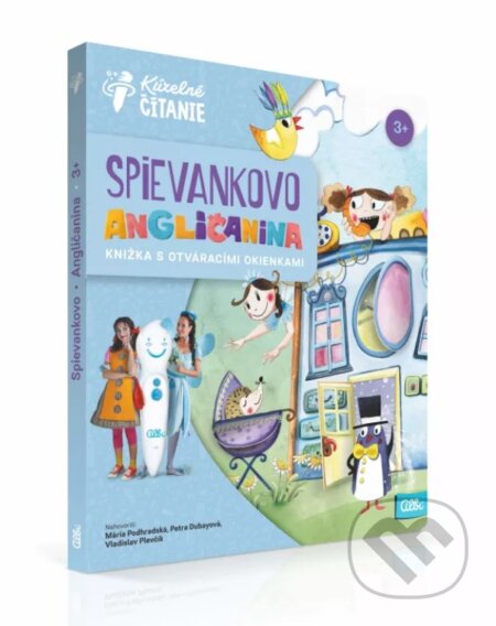 Kniha: Kúzelné čítanie: Spievankovo Angličanina (Lenka Tomešová, Ivana Brunová a Mária Podhradská). Albi, 2024 Kniha: Kúzelné čítanie: Spievankovo Angličanina (Lenka Tomešová, Ivana Brunová a Mária Podhradská). Albi, 2024