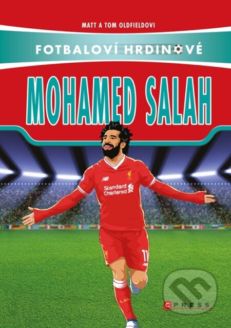 Kniha: Mohamed Salah (Tom & Matt Oldfield). CPRESS, 2024 Kniha: Mohamed Salah (Tom & Matt Oldfield). CPRESS, 2024