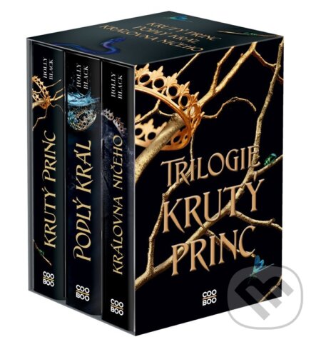 Kniha: Trilogie Krutý princ (box) (Holly Black). CooBoo CZ, 2024 Kniha: Trilogie Krutý princ (box) (Holly Black). CooBoo CZ, 2024