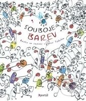 Kniha: Souboje barev (Hervé Tullet). Portál, 2017 Kniha: Souboje barev (Hervé Tullet). Portál, 2017