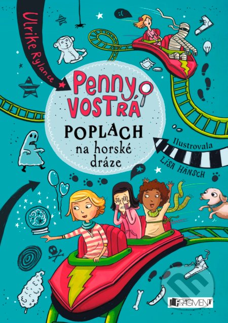 Kniha: Penny Vostrá: Poplach na horské dráze (Ulrike Rylance). Nakladatelství Fragment, 2017 Kniha: Penny Vostrá: Poplach na horské dráze (Ulrike Rylance). Nakladatelství Fragment, 2017