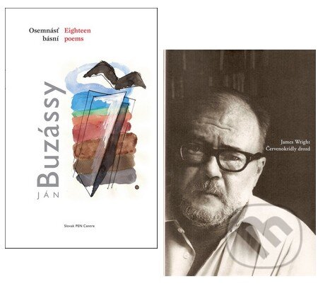 Kniha: Osemnásť básní / Eighteen Poems + darček zadarmo (Ján Buzássy). Slovenské centrum PEN, Skalná ruža Kniha: Osemnásť básní / Eighteen Poems + darček zadarmo (Ján Buzássy). Slovenské centrum PEN, Skalná ruža