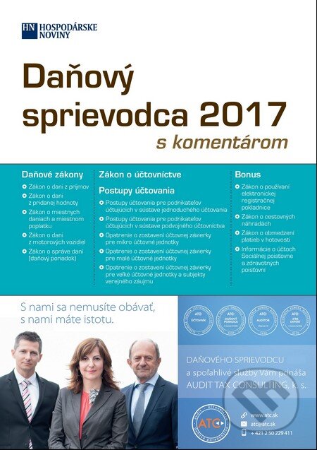 Kniha: Daňový sprievodca 2017 (Hospodárske noviny). Hospodárske noviny, 2017 Kniha: Daňový sprievodca 2017 (Hospodárske noviny). Hospodárske noviny, 2017