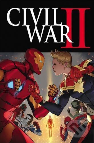 Kniha: Civil War II (Brian Michael Bendis). Marvel, 2017 Kniha: Civil War II (Brian Michael Bendis). Marvel, 2017